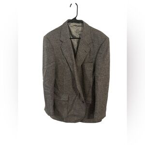 Vintage Hangar imperial 100% wool blazer jacket made in USA- 42 NWOT